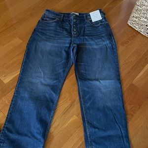 New with tags - abercrombie ankle straight ultra high rise 33/16L